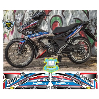 Tem rời dán xe winner X hp4 Crom cao cấp