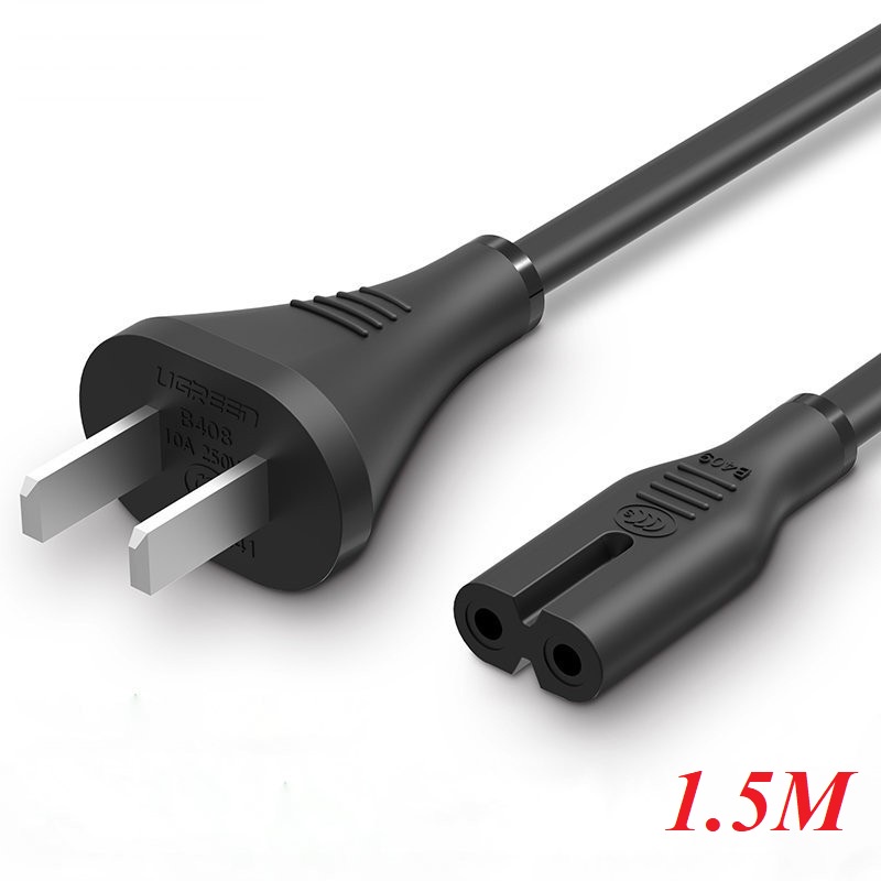 Dây nguồn sạc số 8 Màu Đen UGREEN 40313 CD159