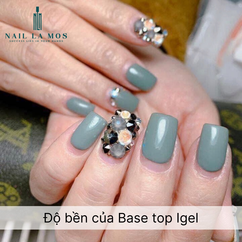 Base top Igel nhập khẩu Mỹ chính hãng  - Sơn gel liên kết và top phủ bóng, size lớn tiết kiệm