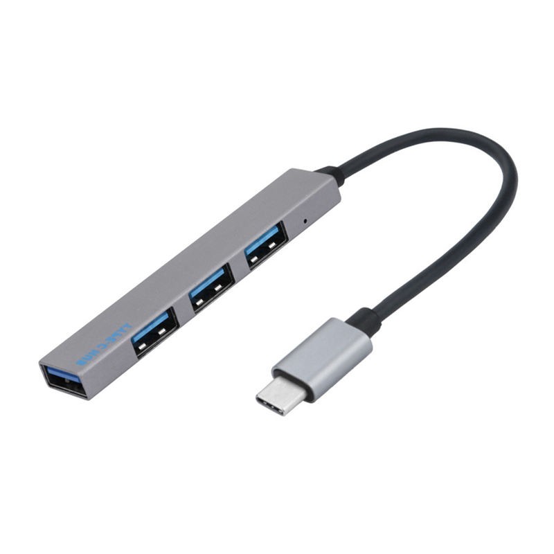 Type-C To 4 Expander Portable 3.0 Hub Usb Power Interface