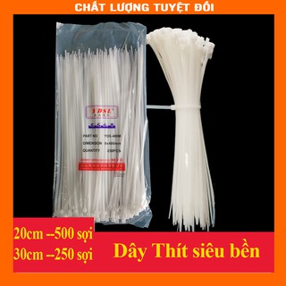 Túi dây thít , lạt nhựa , dây rút siêu bền, 100 Sợi