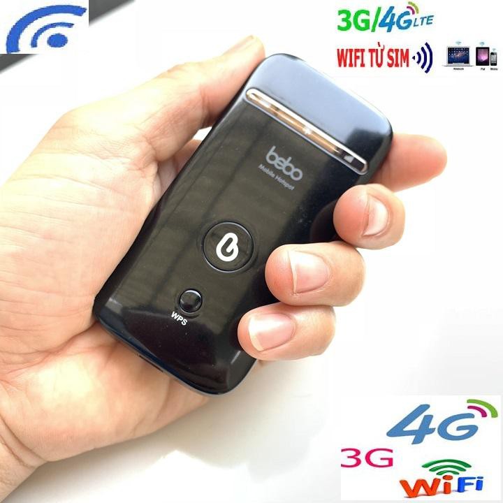 Bộ phát wifi 3G 4G LTE, ZTE MF65, không dây, đa mạng, tặng thánh sim 4G miễn phí