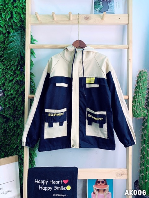 🌵 𝐓𝐡𝐞𝐔𝐥𝐳𝐳𝐚𝐧𝐠 🌵 006 Áo Khoác Kaki06 Đen-Kem Hàng XK 2 Lớp Cao Cấp. Bomber Jacket Unisex Bán Sỉ | BigBuy360 - bigbuy360.vn