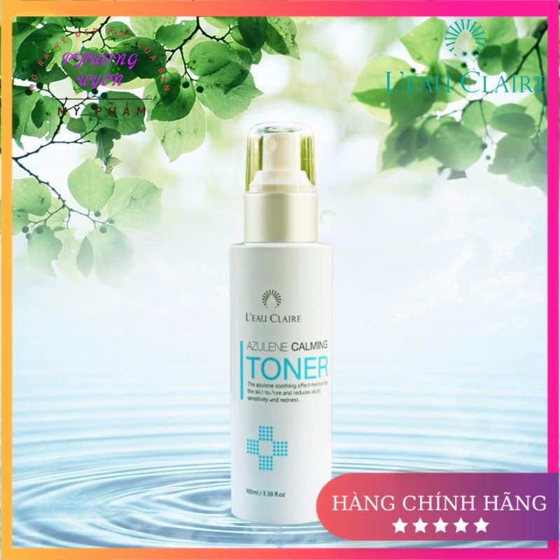 Nước Hoa Hồng 100ml 💯 CHÍNH HÃNG HÀN QUỐC 💯 Azulene Calming Toner Làm Mềm Da Khô Ráp, Cấp Ẩm Và Giữ Ẩm Hiệu Quả