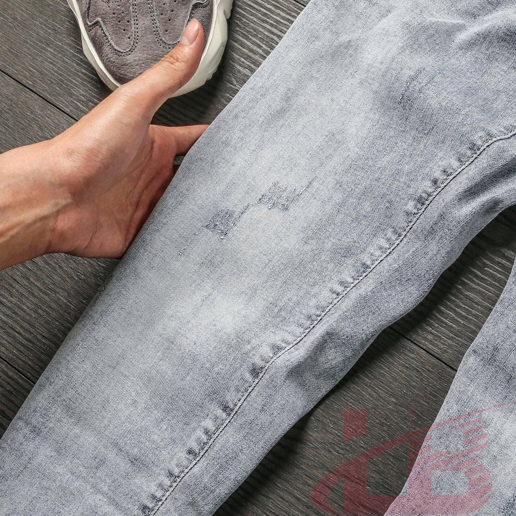 Quần jean nam cao cấp, co giãn cào nhẹ, QJ123, phom quần Skinny Fit jean, LB1990 Store | BigBuy360 - bigbuy360.vn