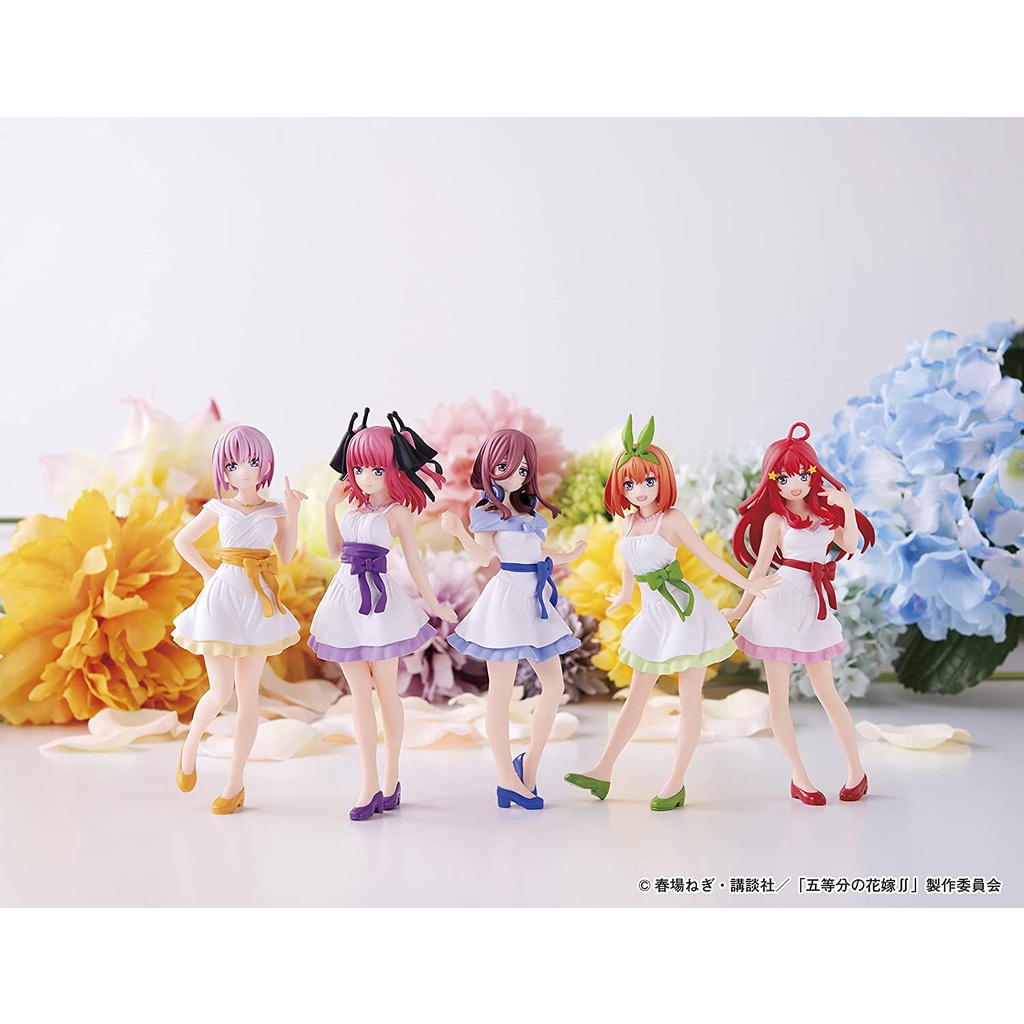 Mô hình GASHA PORTRAITS Nhà có 5 nàng dâu Gotoubun no Hanayome