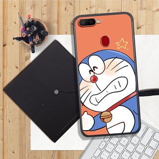 ỐP LƯNG OPPO A5S/A7/A12/F9,  IN HÌNH CHÚ MÈO MÁY DOREMON.