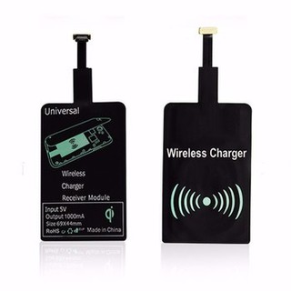 Miếng dán sạc không dây cổng Micro SAMSUNG  VA IPHONE