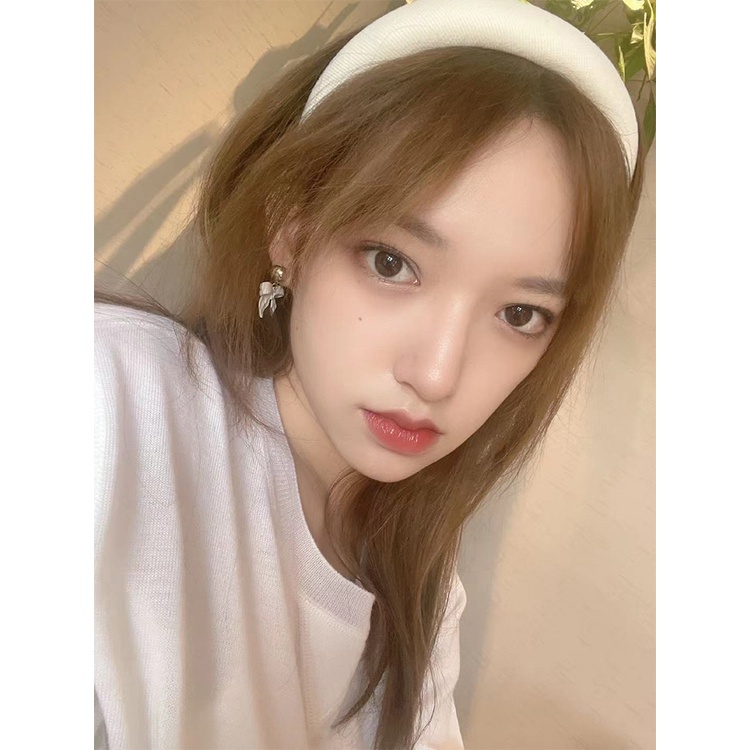 Băng Đô Cài Tóc Kahki Xốp Cao Cấp Thời Trang Cho Nữ