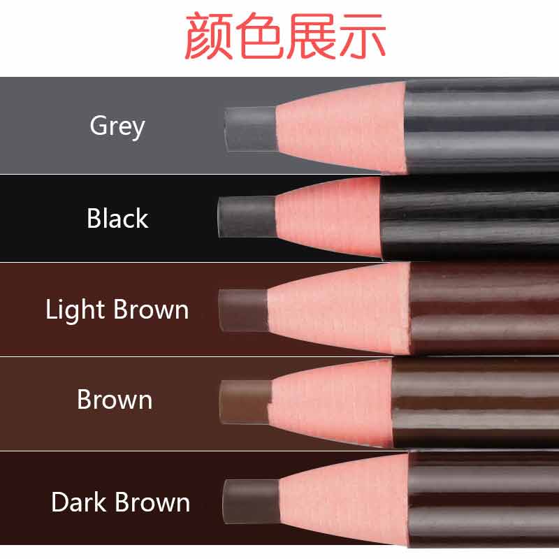 Bút chì kẻ lông mày dạng xé không thấm nước và mồ hôi tiện dụng