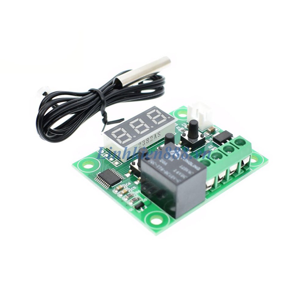 Module Đo Và Điều Khiển Nhiệt Độ, Có Cả Sensor XH-W1209
