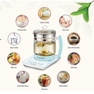 Ấm điện đa năng Rapido 10 chức năng