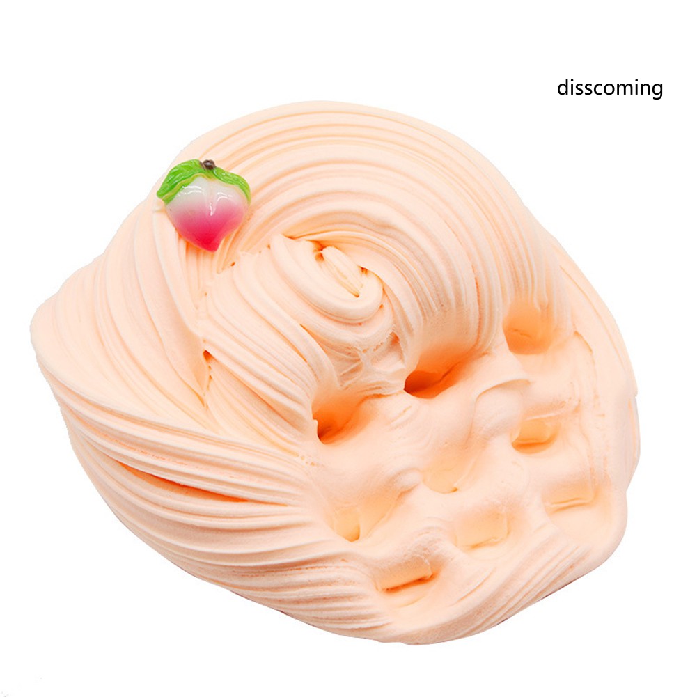 Đồ chơi chất nhờn ma quái slime hình trái cây / đào / cherry độc đáo 60ml