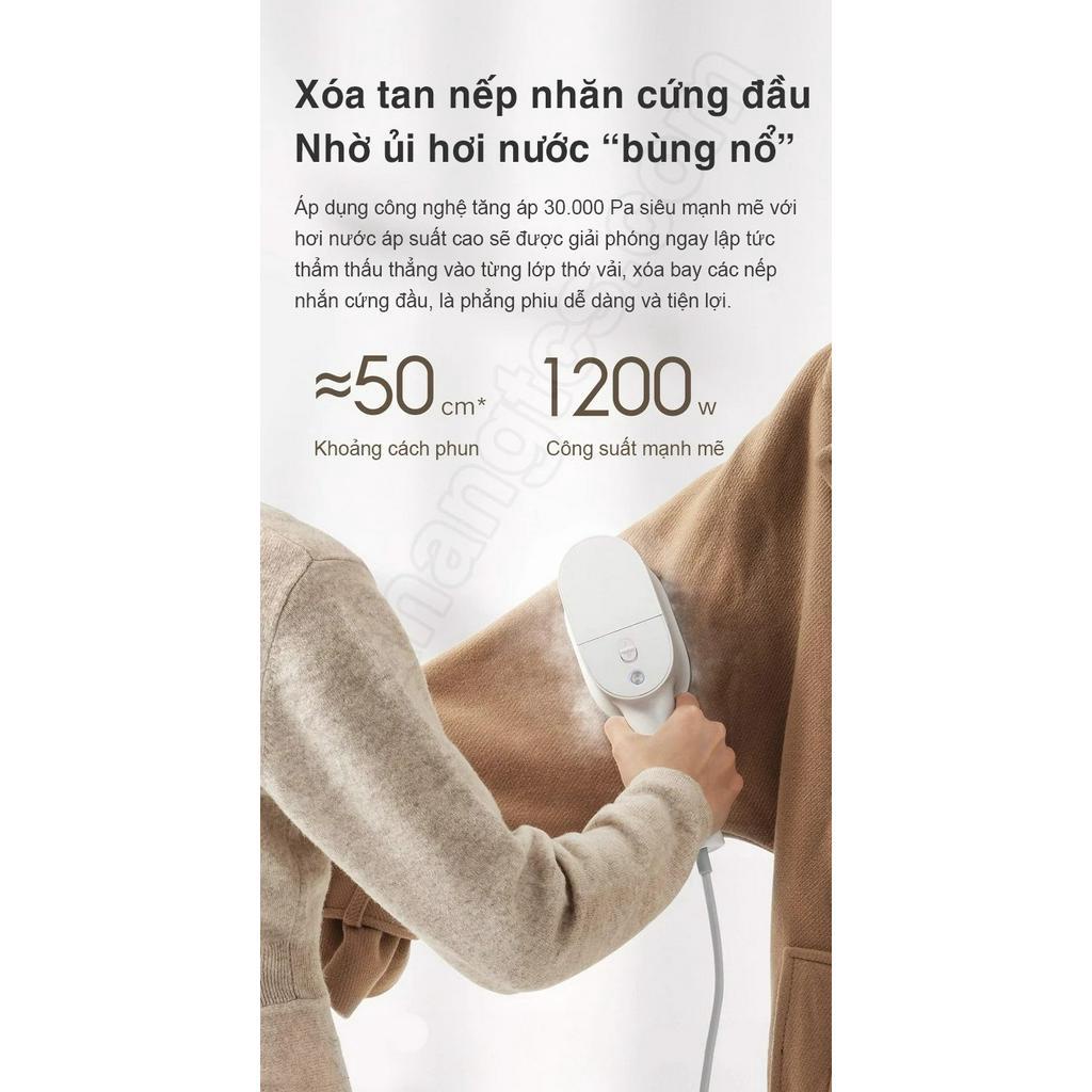 Bàn ủi hơi nước cầm tay Mijia công suất 1200w, bảo vệ khi tự ngắt nguồn