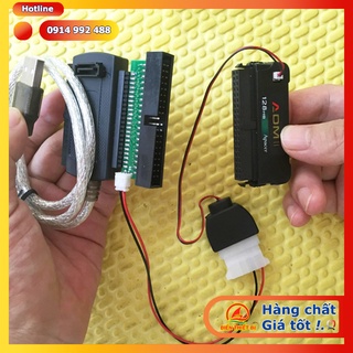 Đầu đọc thẻ USB 2.0 to IDE 40pin Reader Hard Disk DOM EDC. Đọc ổ cứng Disk on module, Embedded disk card, thiết bị COMBO