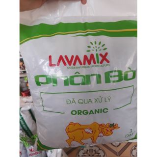 Phân bò đã qua xử lý không sợ nấm mốc gói 3dm3