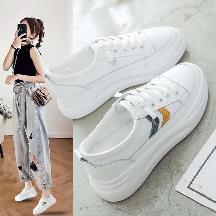 Giày thể thao đế phẳng phong cách thời trang Hàn xinh xắn dành cho phái đẹp | BigBuy360 - bigbuy360.vn