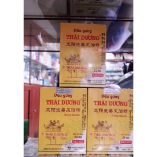 Dầu gừng thái dương 24 ml