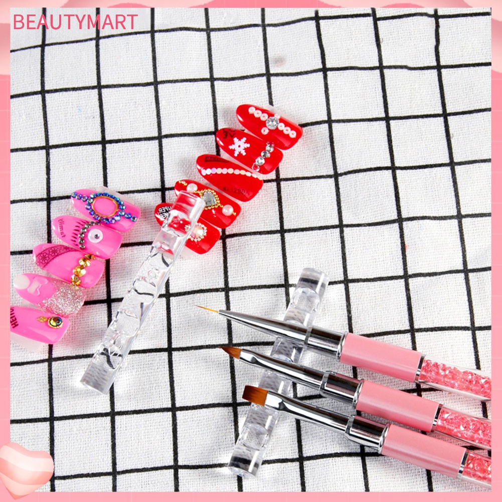 Giá Đỡ Trưng Bày Cọ Vẽ Móng 5 Ngăn Tiện Lợi