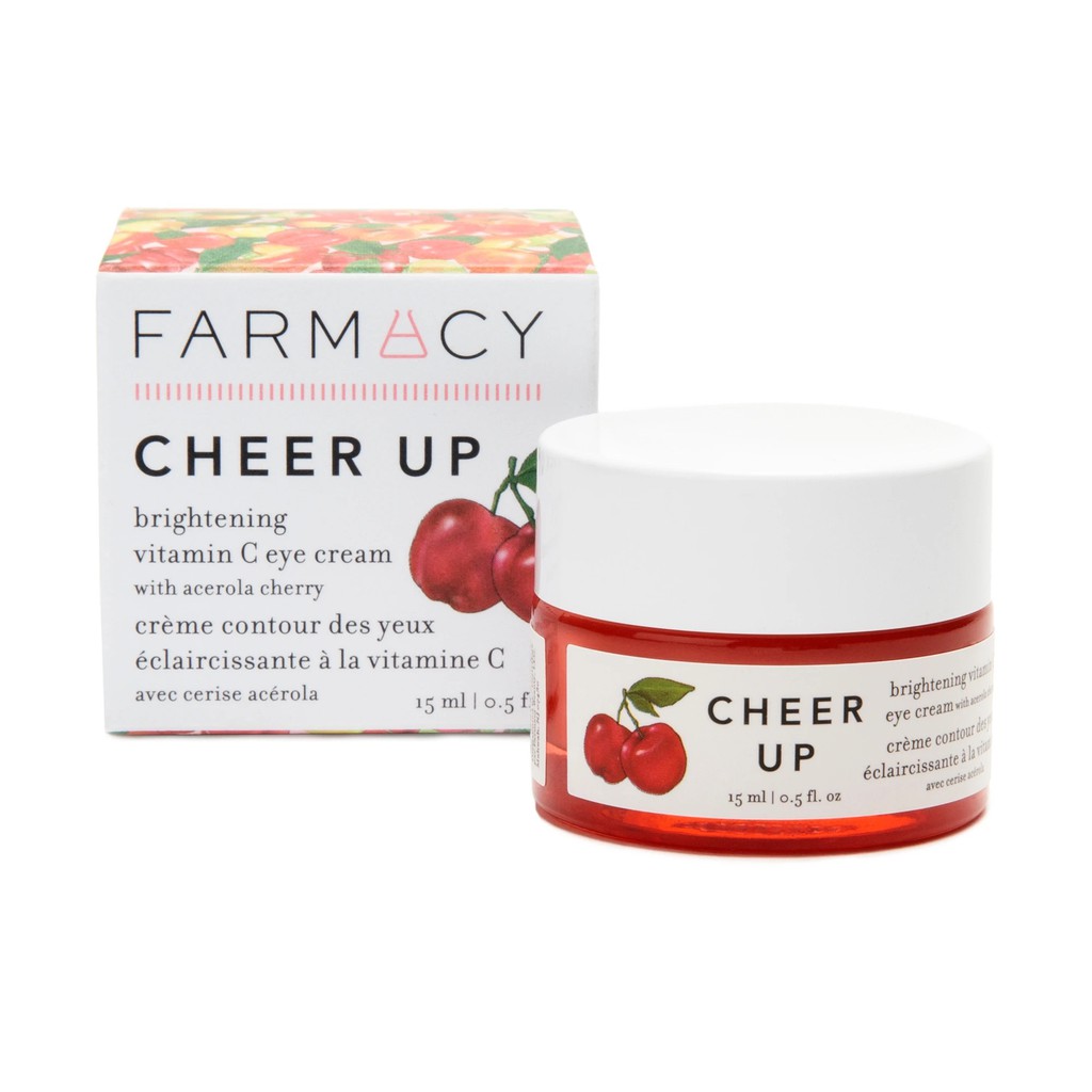 FARMACY 🌿 Kem Dưỡng Giảm Quầng Thâm Mắt Cheer Up Brightening Vitamin C Eye Cream with Acerola Cherry | BigBuy360 - bigbuy360.vn