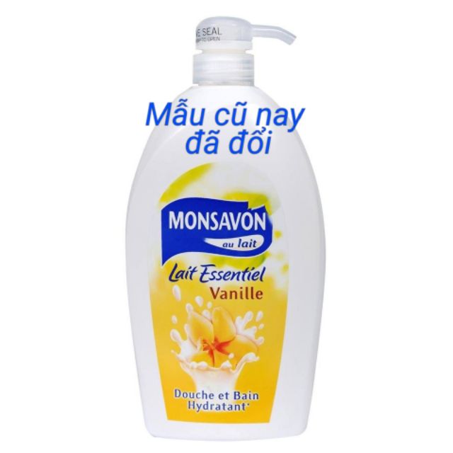 Sữa Tắm Monsavon – Chiết Xuất Hoa Vani– 1000ML