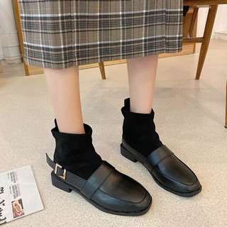 Giày boots cao cổ