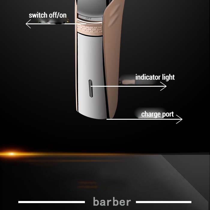 Tông Đơ Kemei KM-5018 Chuyện Nghiệp Có Thể Rửa Và Sạc Lại Cho Nam