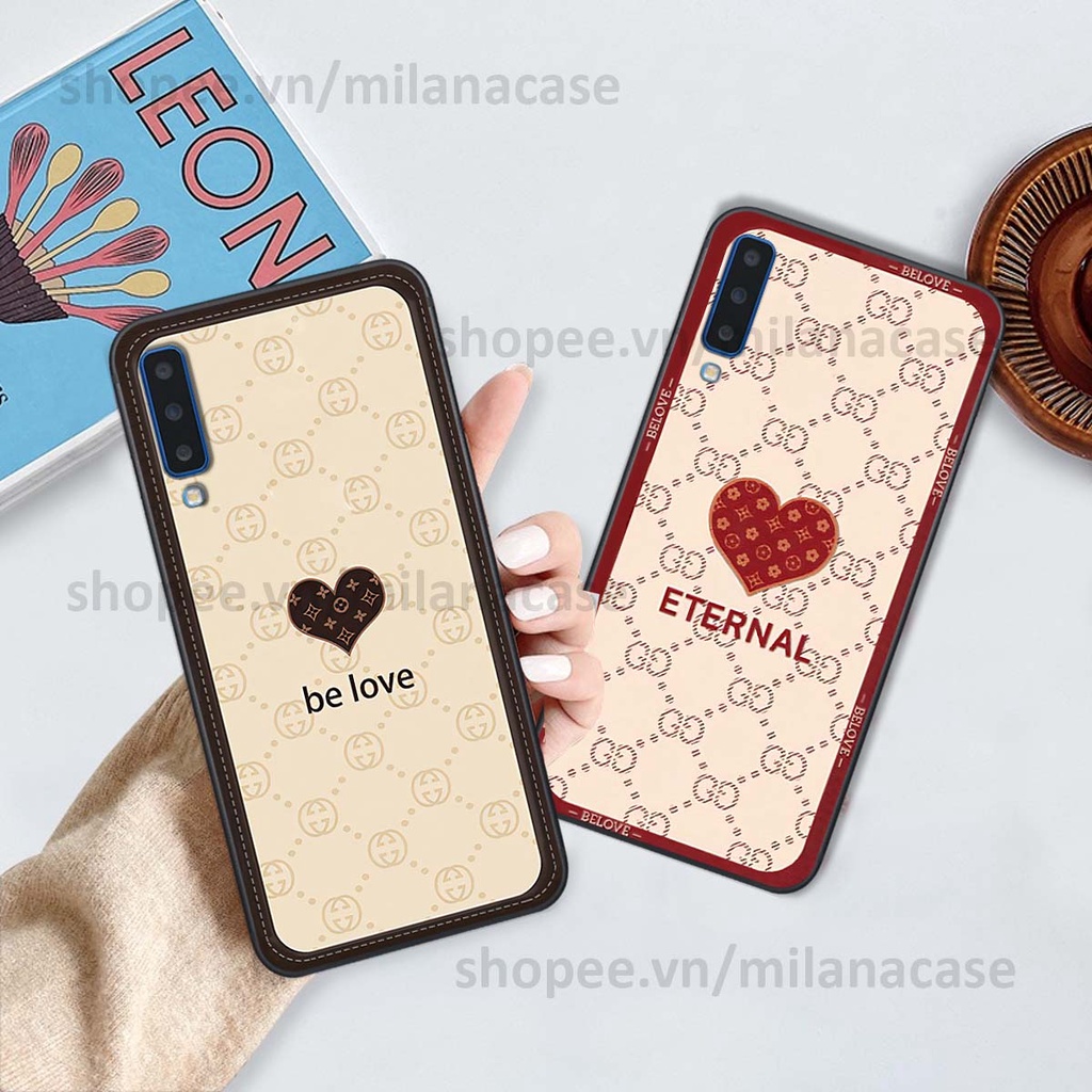 Ốp Samsung A7 2018 / A9 2018 hình trái tim be love tình yêu siêu đẹp, cá tính, thời trang