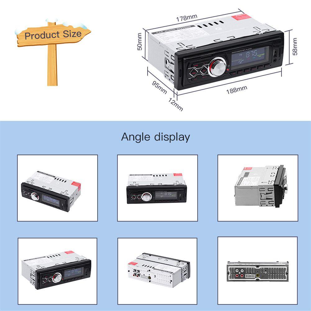 Máy Nghe Nhạc MP3 Rảnh Tay Tích Hợp Bảng Điều Khiển Dành Cho Xe Hơi
