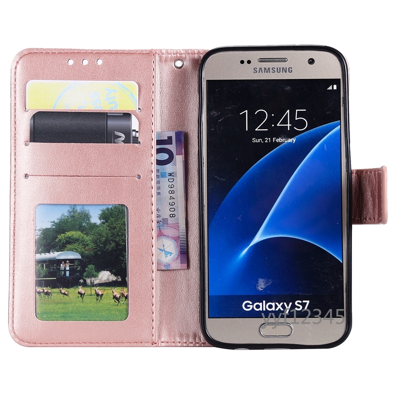 Bao Da Có Ngăn Để Thẻ Cho Samsung Galaxy S7 Sm-g930f Samsung Galaxy S 7 G930fd