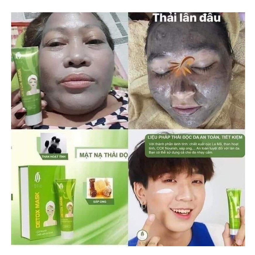 DETOX MASK OLIC - MẶT NẠ THẢI ĐỘC OLIC