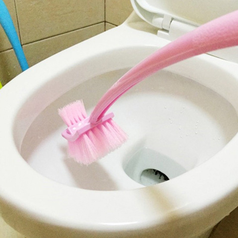 Chổi cọ toilet 2 đầu siêu sạch, vệ sinh nhà tắm,  bồn cầu dễ dàng tiện dụng