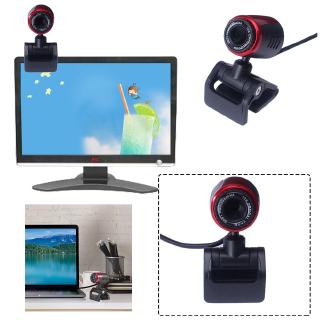 Webcam độ rõ nét cao kèm kẹp xoay gắn máy tính cổng cắm USB đa năng