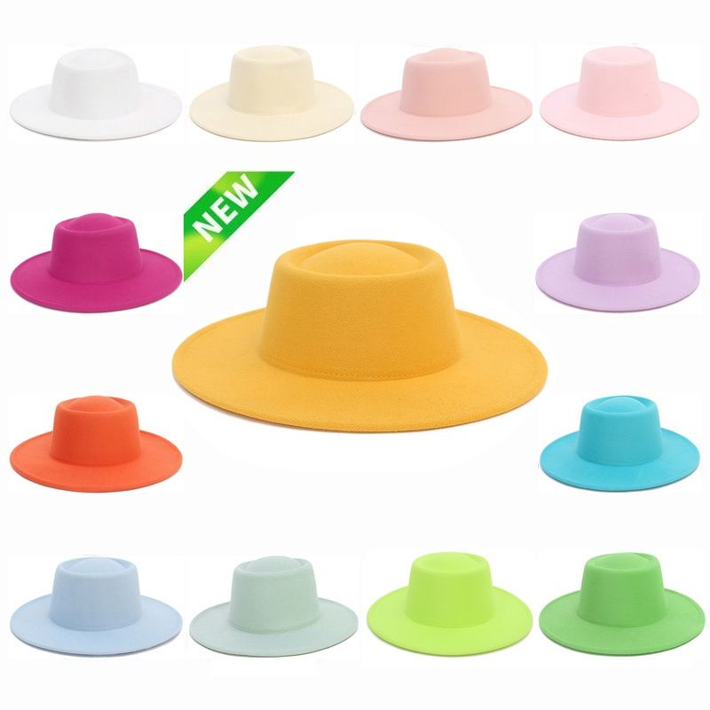 Mũ dạ cao cấp vành rộng 9cm siêu sang chảnh