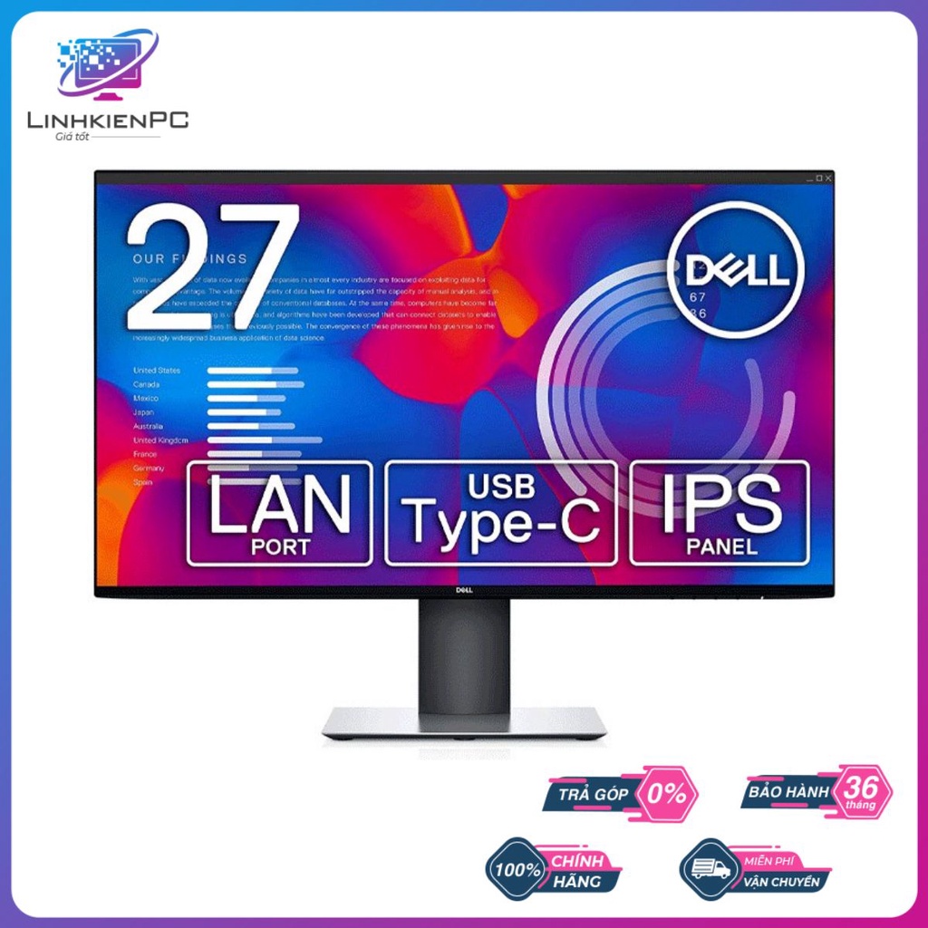 Màn hình Dell U2721DE 27 Inch Độ phân giải 2K IPS - linhkienpcgiatot