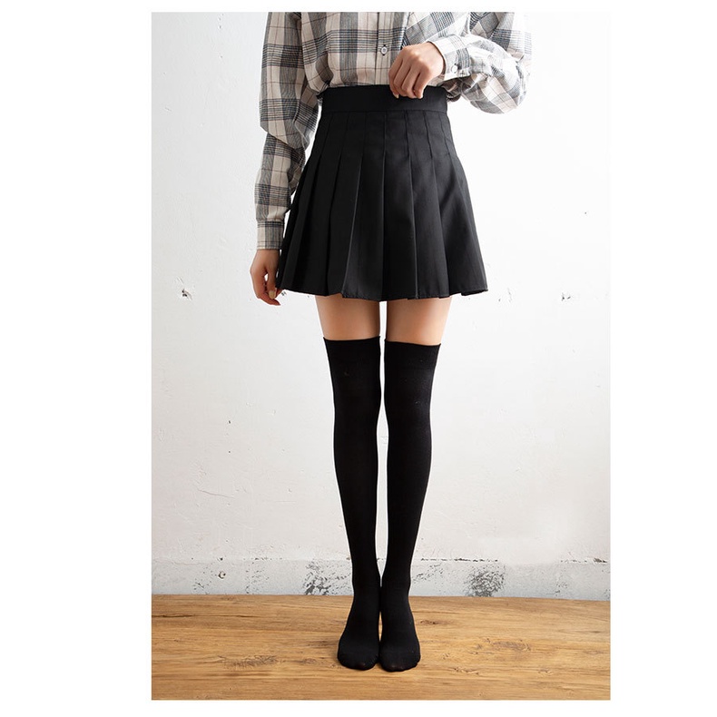 DUNEA Vớ Dài Qua Gối Phong Cách Nhật Bản Cho Nữ