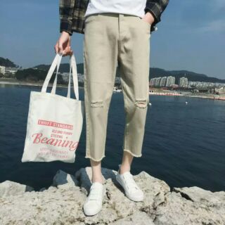 [ Order]  Quần jean rách gối