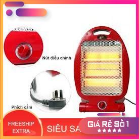 Đèn sưởi ấm hồng ngoại hình cá 2 bóng cao cấp, tiết kiệm điện năng, an toàn cho bé