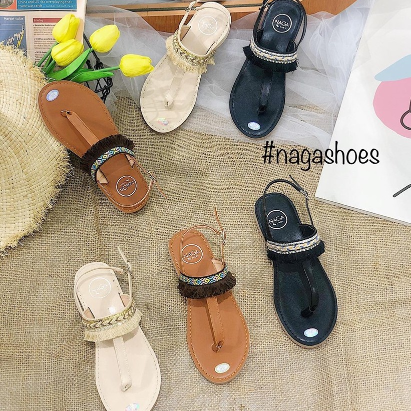 SANDAL NAGASHOES THỔ CẨM XỎ NGÓN NAS150