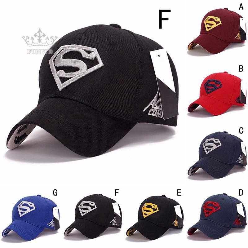 Mũ bóng chày thêu siêu anh hùng