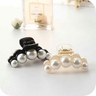 Kẹp tóc càng cua đính giả ngọc