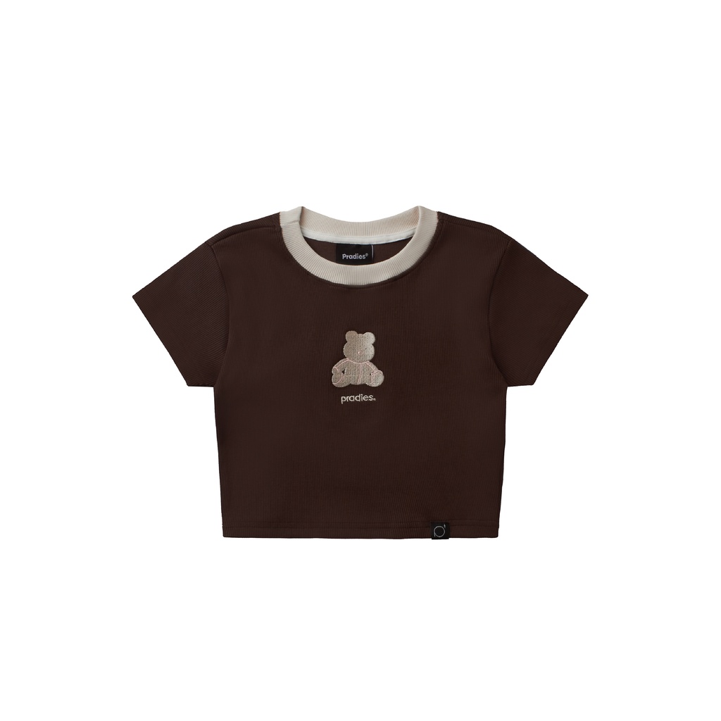 Áo Croptop Ôm PRADIES 'Baby Bear'