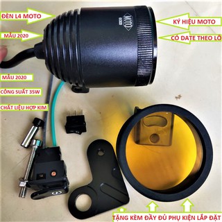 ĐÈN TRỢ SÁNG L4 MOTO MẪU MỚI SIÊU SÁNG HÀNG ĐẲNG CẤP