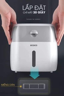 Hộp đựng giấy vệ sinh 2 tầng ECOCO