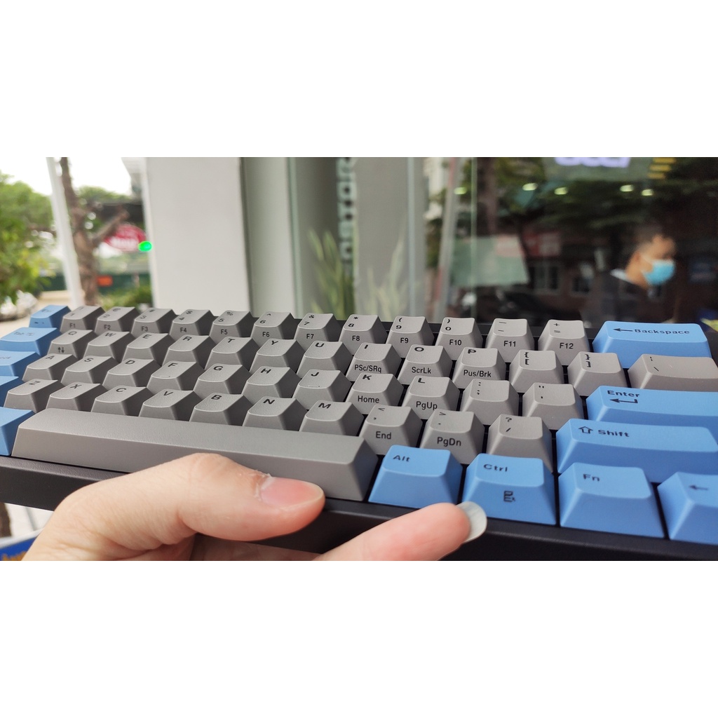 Bàn phím cơ Leopold FC660M Bluetooth Blue Grey - HÀNG CHÍNH HÃNG
