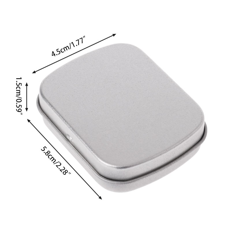 Hộp Thiếc Mini Đựng Trang Sức Xinh Xắn