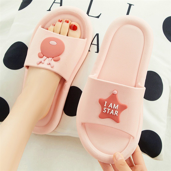 Dép mang trong nhà cute nam nữ, Dép đi trong nhà chống trơn trượt cao cấp hình thú dễ thương