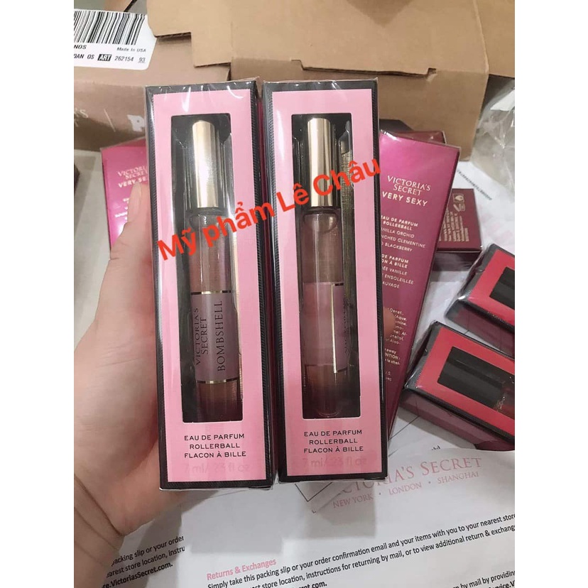 NƯỚC HOA LĂN VICTORIA'S SECRET VERY SEXY/BOMBSHELL  EAU DE PARFUM 7ml
