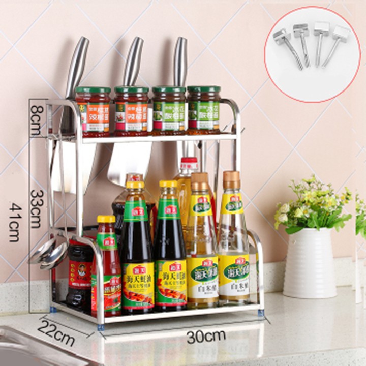 Kệ bếp inox 2 tầng _RE0087