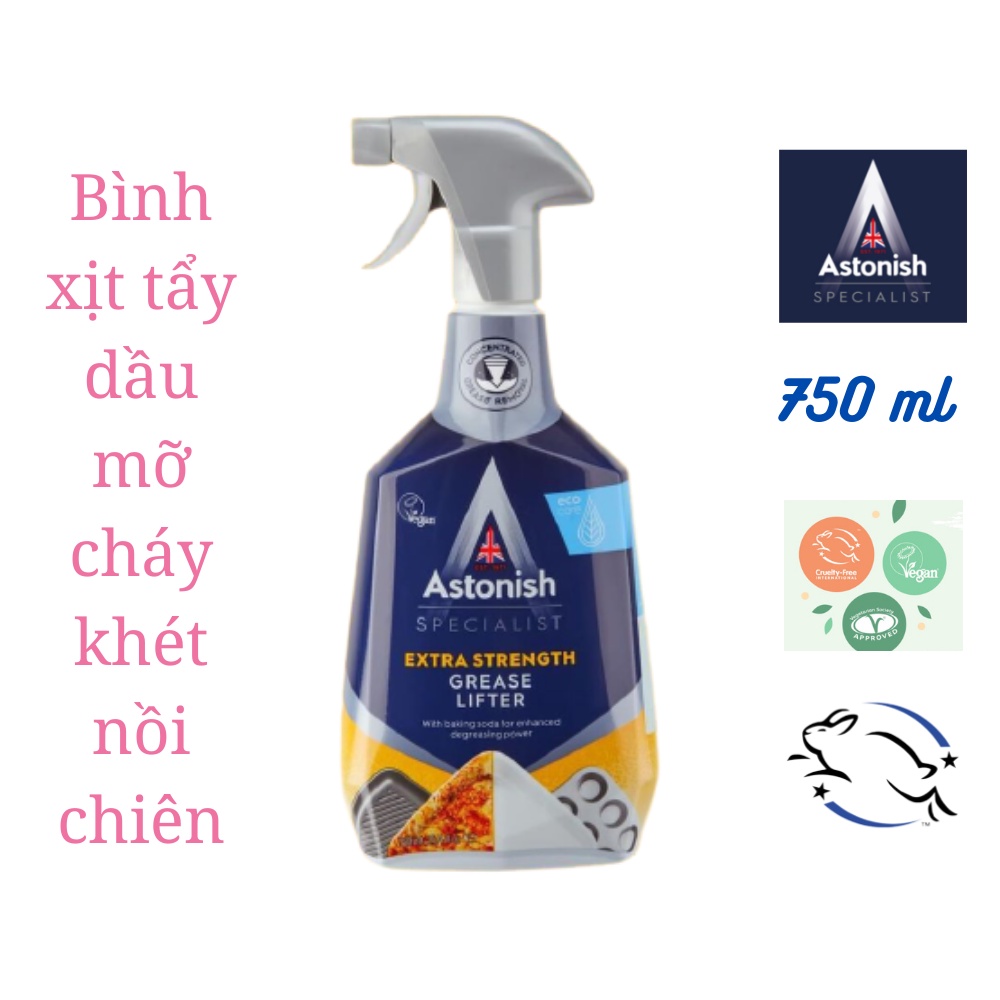 Tẩy dầu mỡ cháy khét Astonish C6750 - 750ML